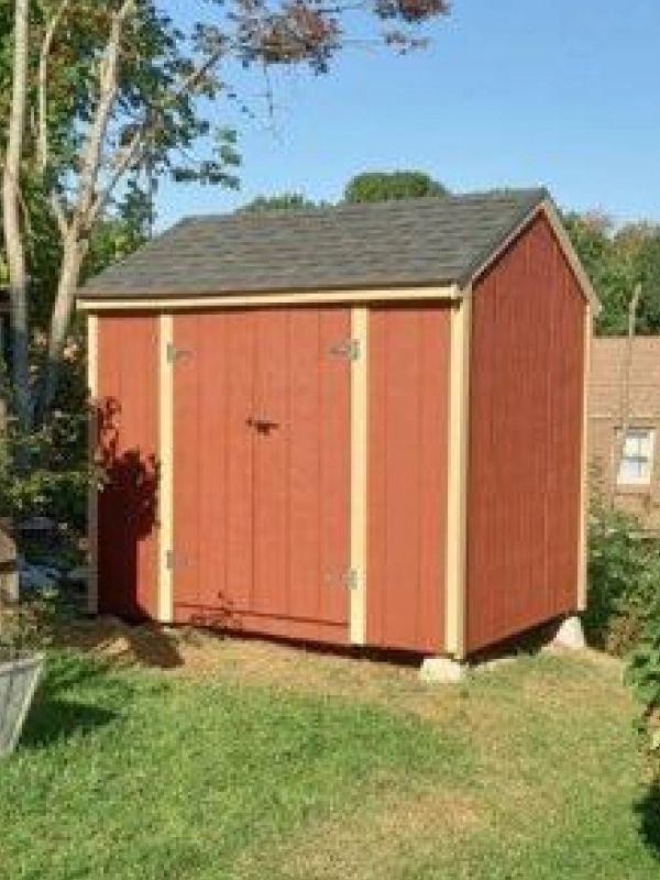 Mini Barn Storage After — Worcester, MA — Collazo Home Improvements & Property Maintenance LLC