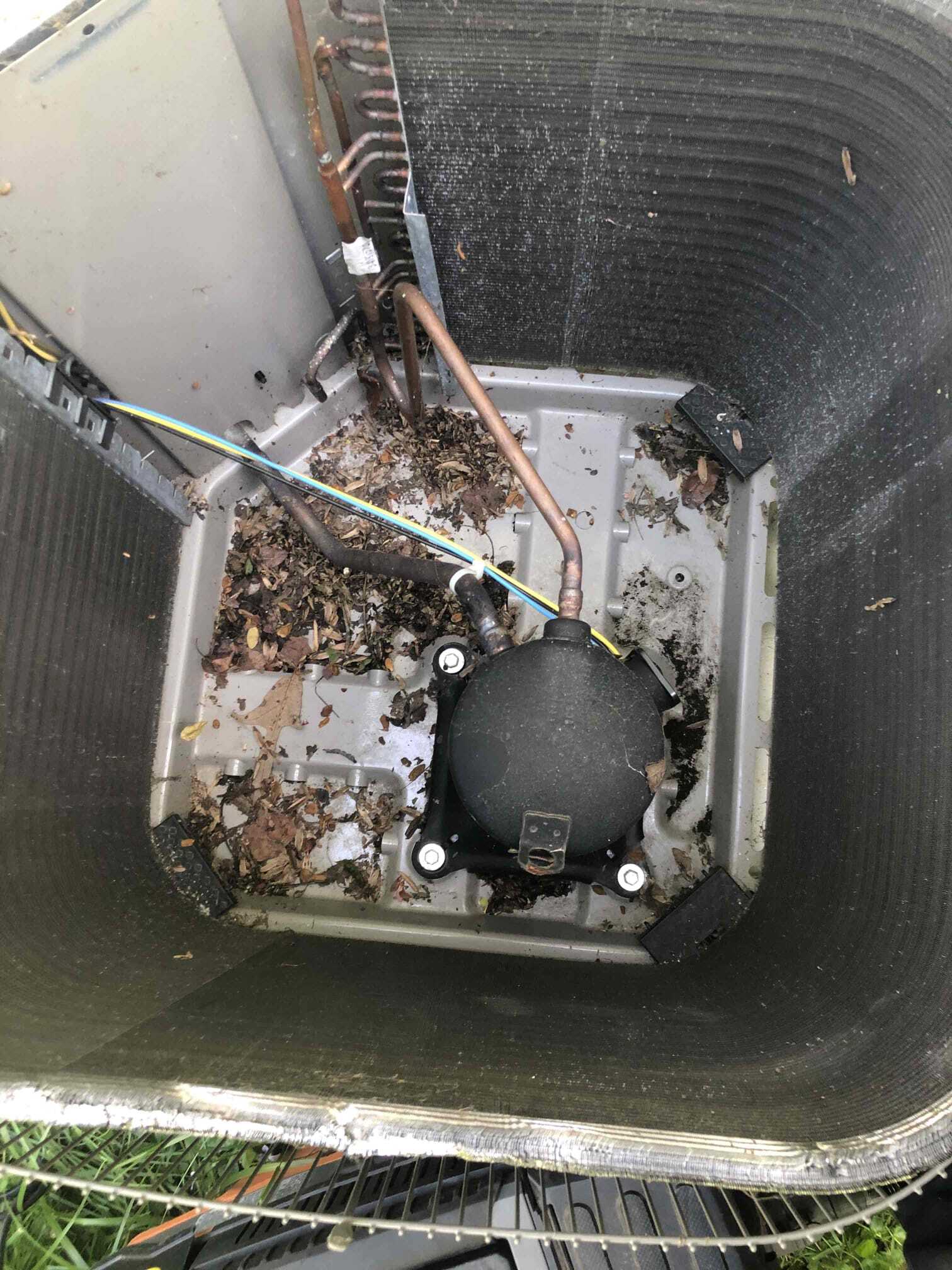 Inside of dirty machine — Asheville, NC — Quality Air