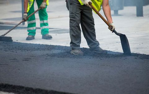 Asphalt Driveway — Construction Workers  in Sherwood, OR
