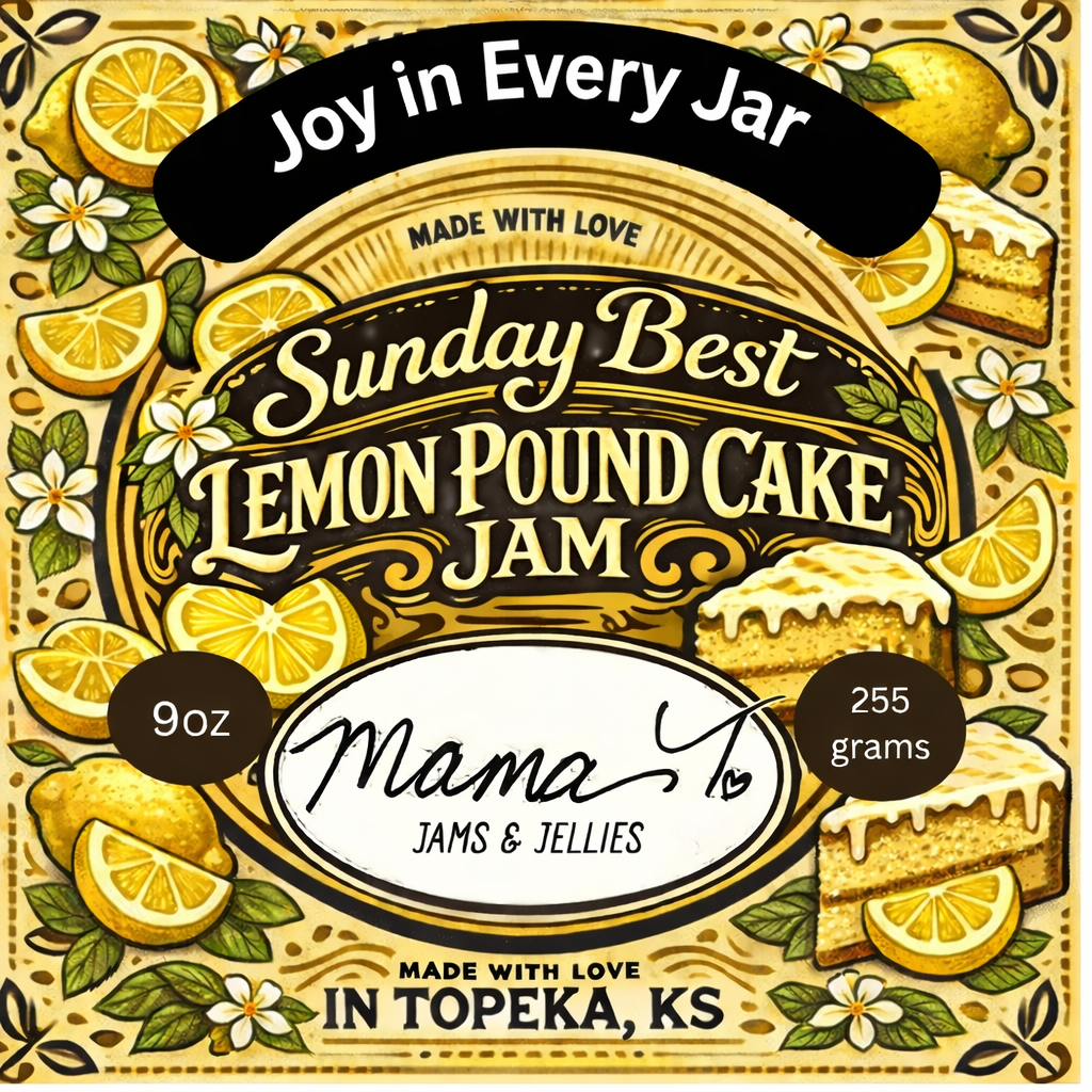 Lemon Pound Cake Jam