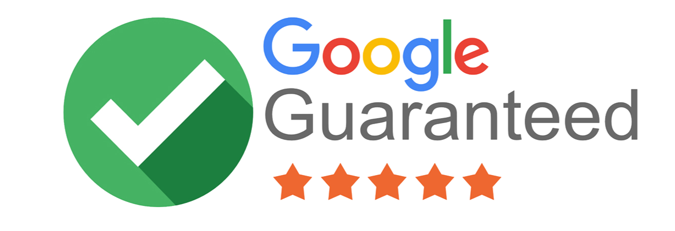 A google guaranteed logo with a check mark and five stars - Mobile, AL - Alliance Roofing LLC
