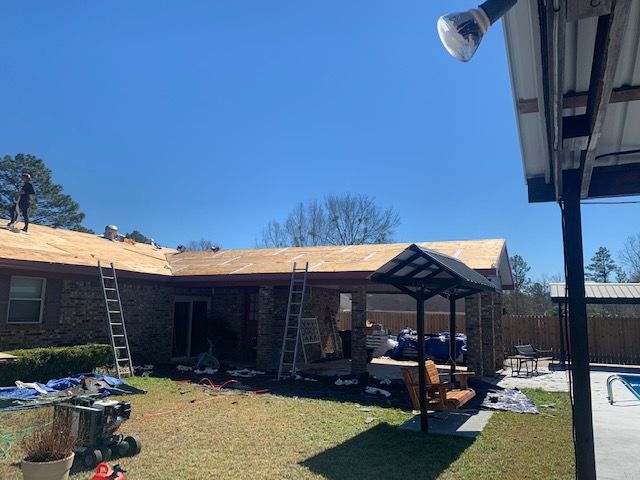 Roofing Project Set Up - Jackson, MS - Alliance Roofing LLC