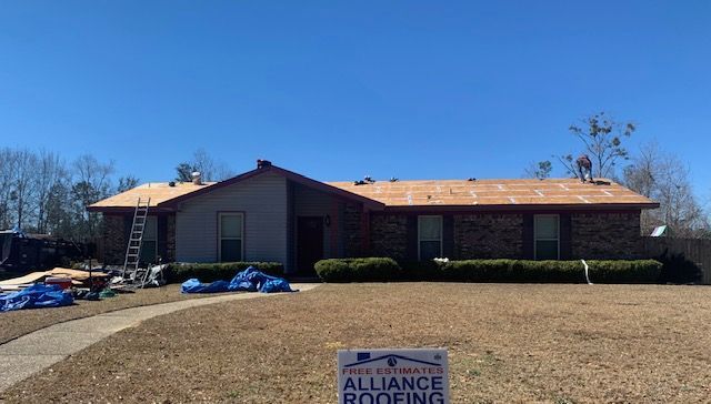 Client Roof Project Done - Jackson, MS - Alliance Roofing LLC