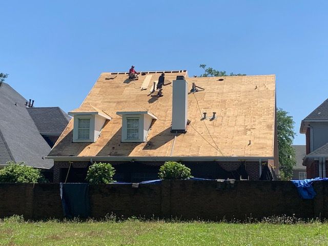 Big Brown Roof Project - Jackson, MS - Alliance Roofing LLC