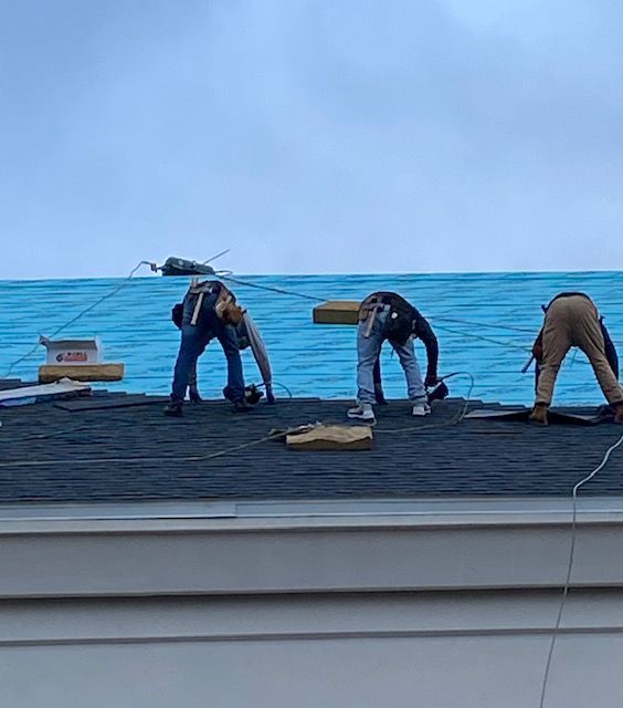 Workers on Client Roof - Jackson, MS - Alliance Roofing LLC