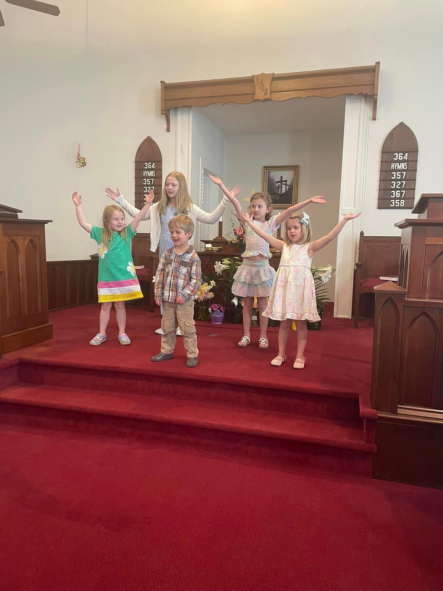 Bethlehem Brethren Celebrates Easter, New Members, and Baptisms