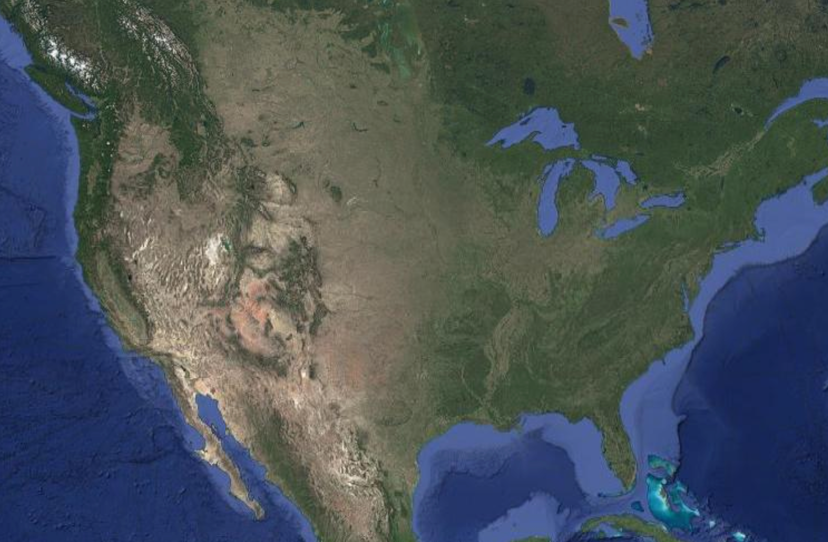 Satellite map