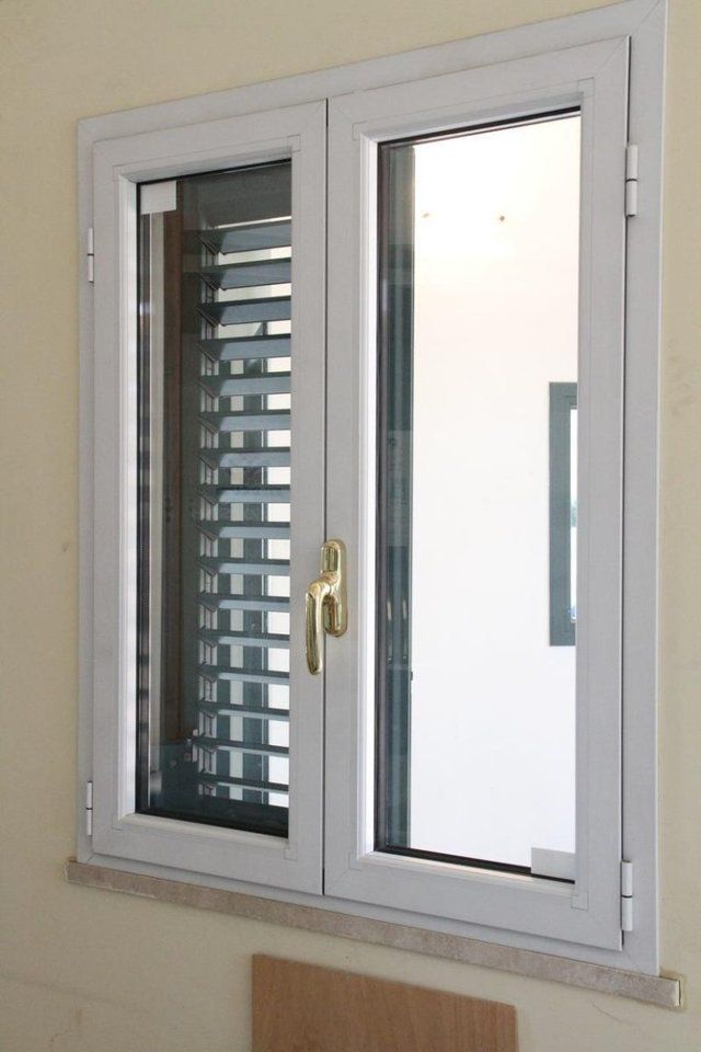 infissi in alluminio bianco