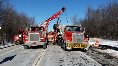 Big Red Truck Towing - Cranes in Syracuse, NY