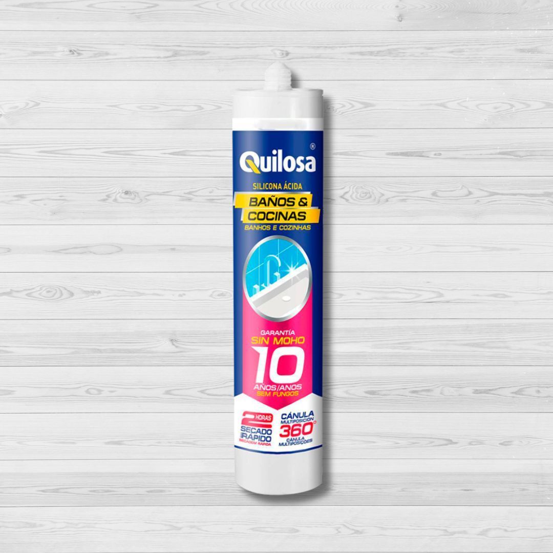 SILICON BLANCO BAÑOS Y COCINAS QUILOSA