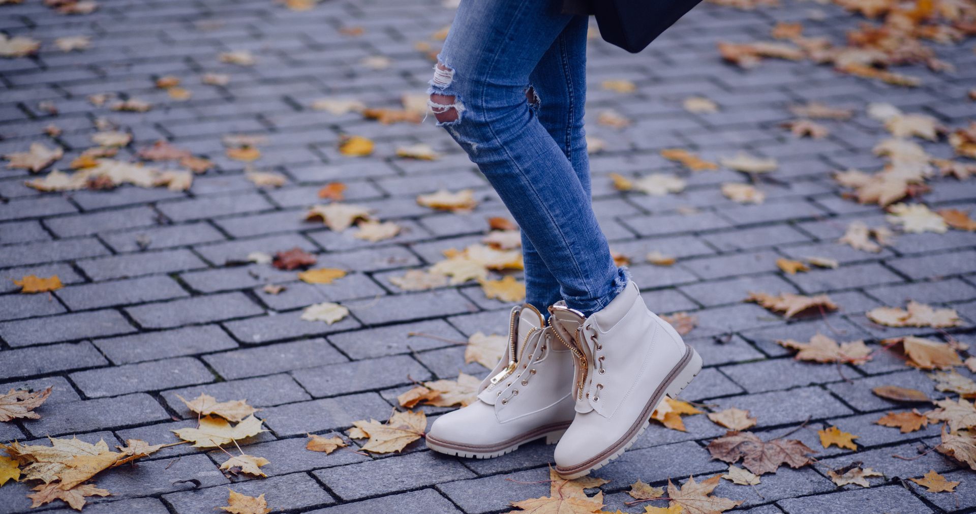 woman wearing boots