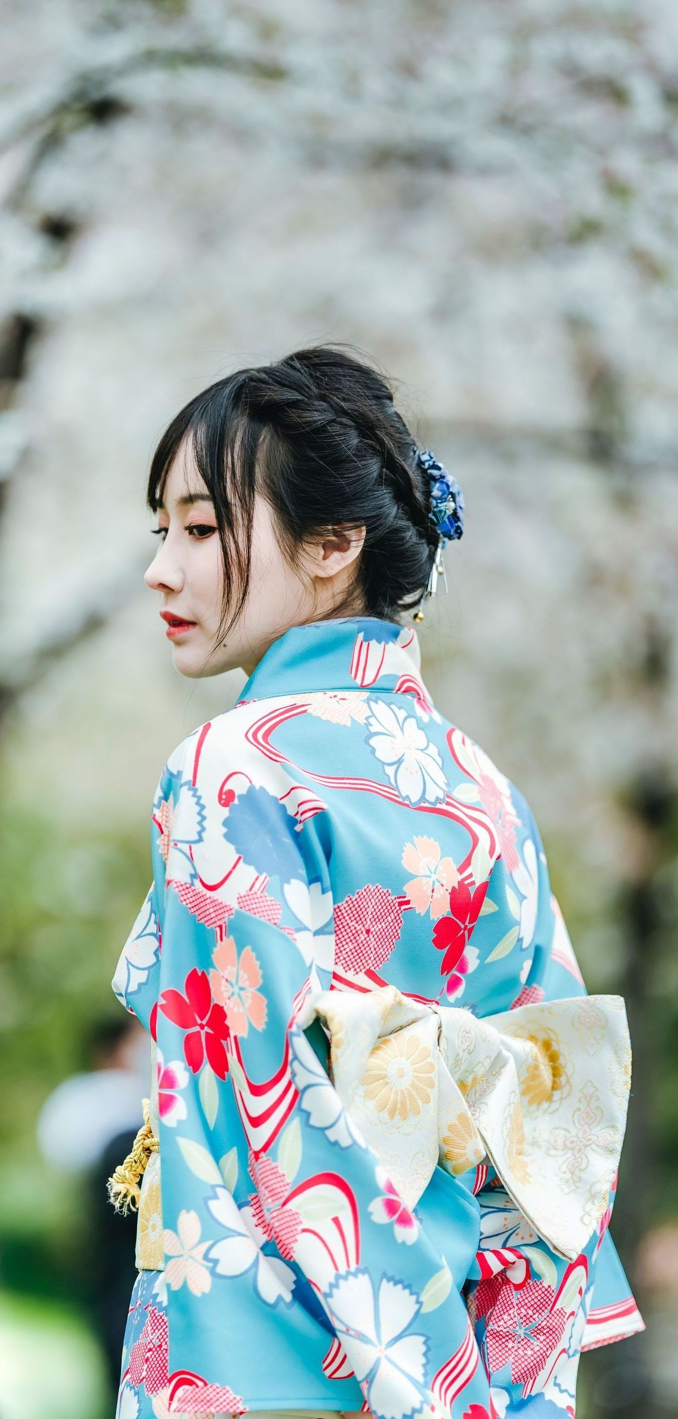 lady in kimono