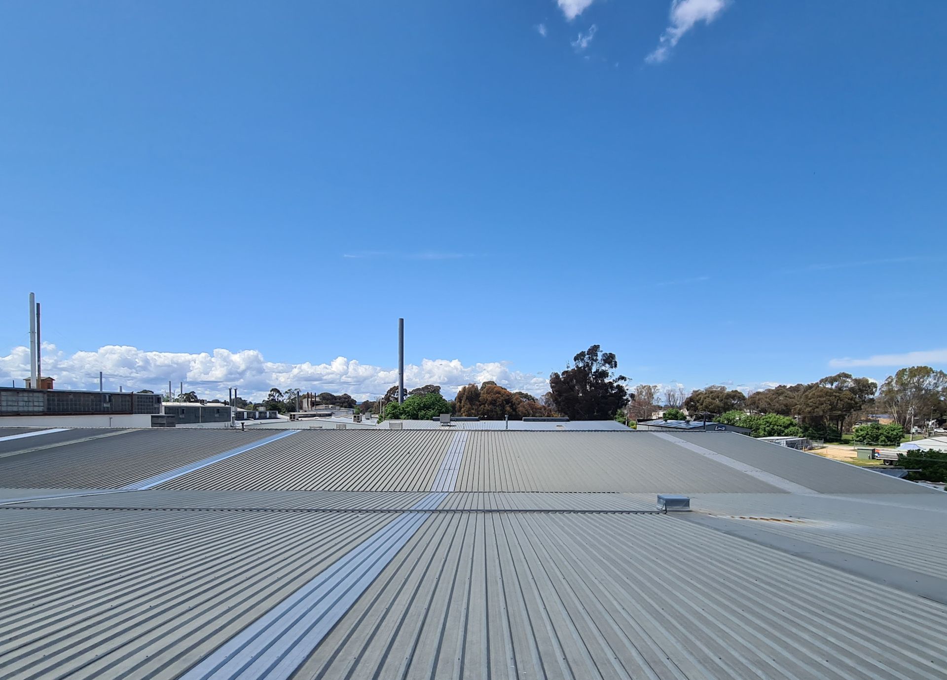 Quality Energy Photo of Rooftop at Client Site