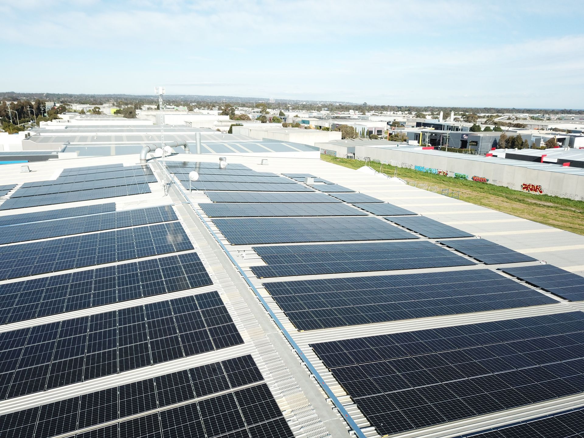 660kw rooftop solar vic