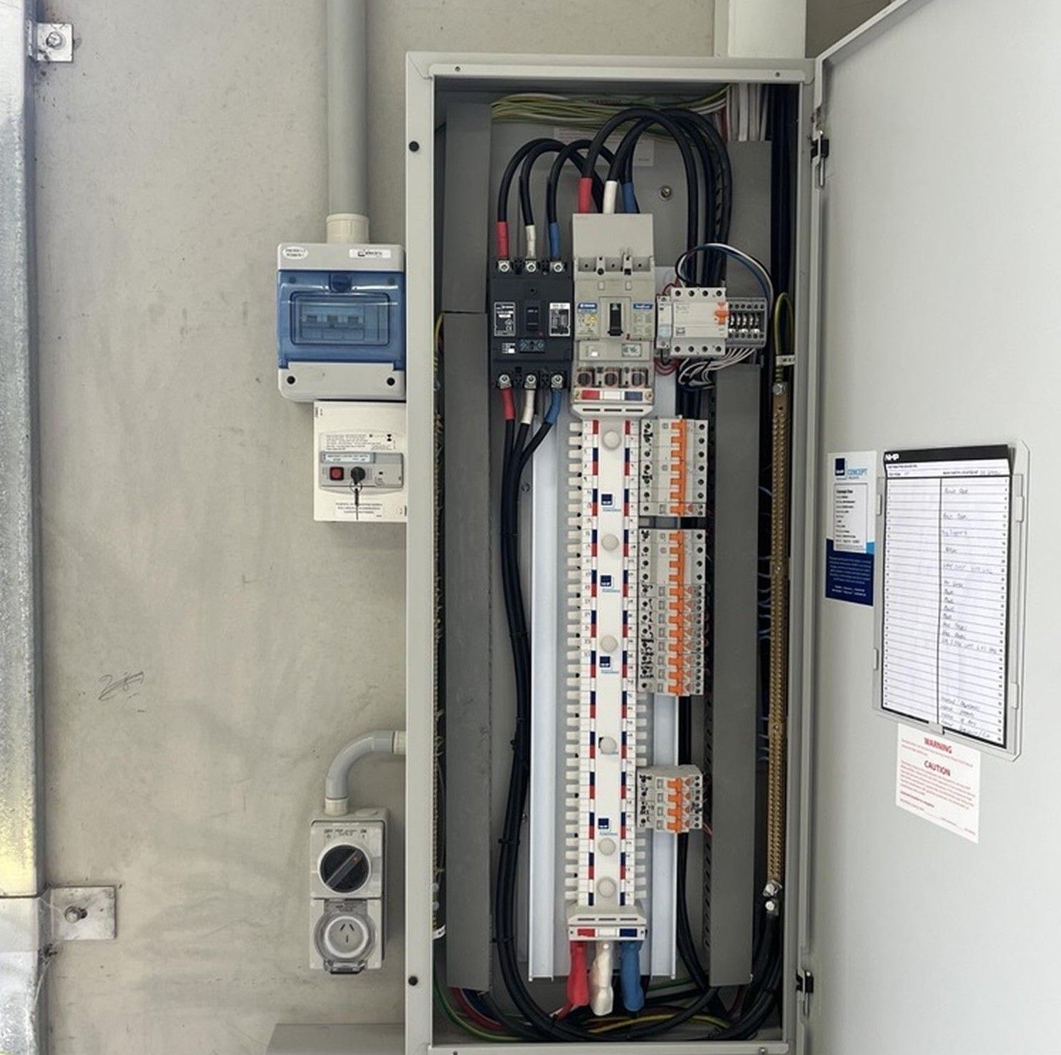 inside a static var generator installed at Forme Technologies Carrum Downs VIC