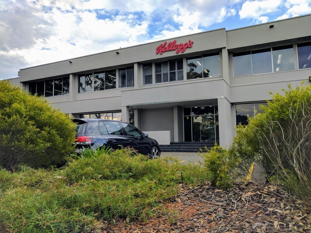 front of Kellogg's Australia Pagewood NSW factory