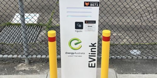 ev charging station hobart