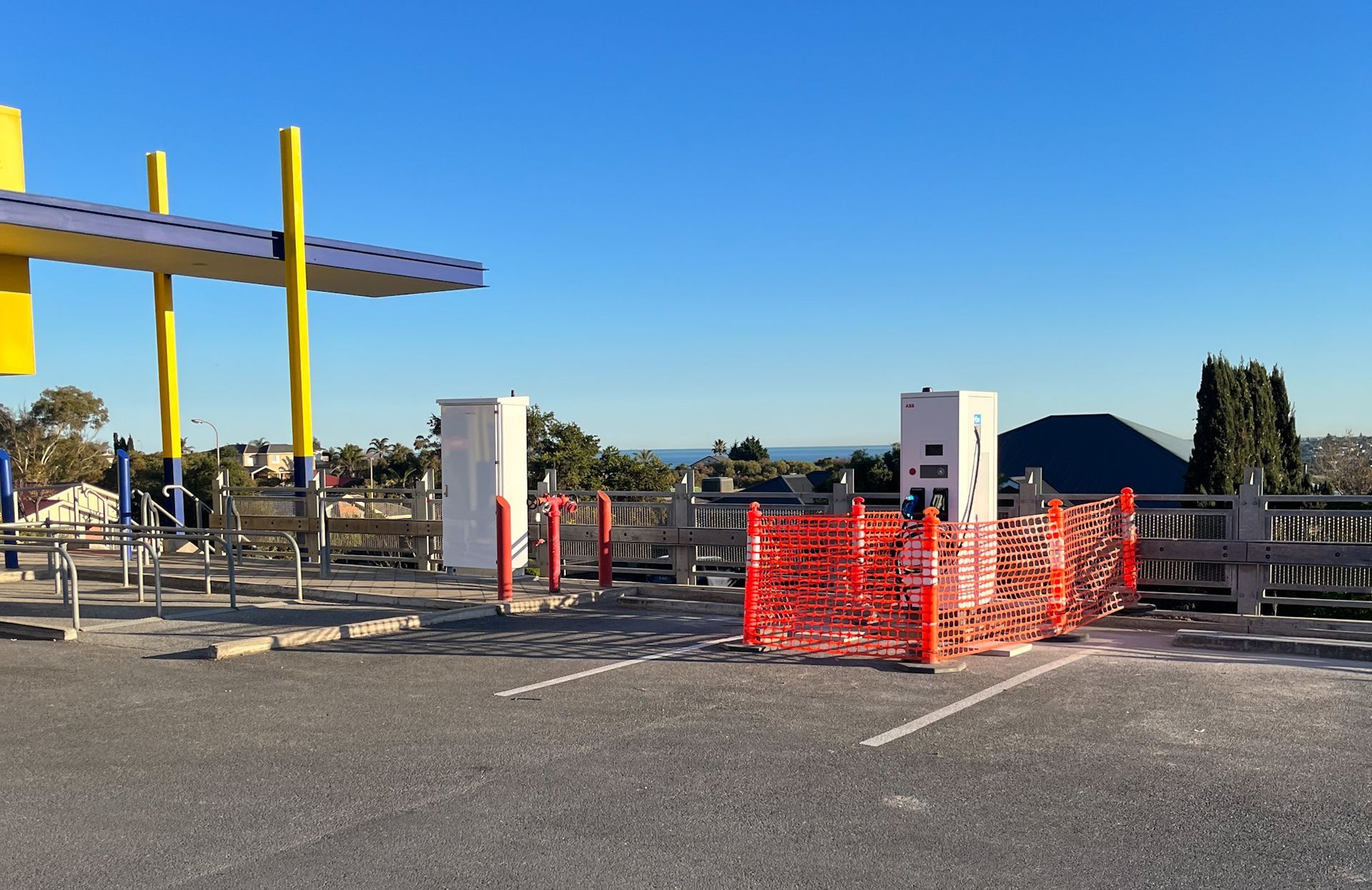On-site EV Chargers for Shoppers at Moana Heights Shopping Centre.