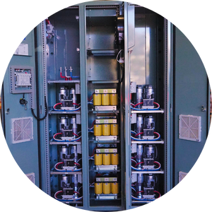 a power quality management system combined with commercial solar