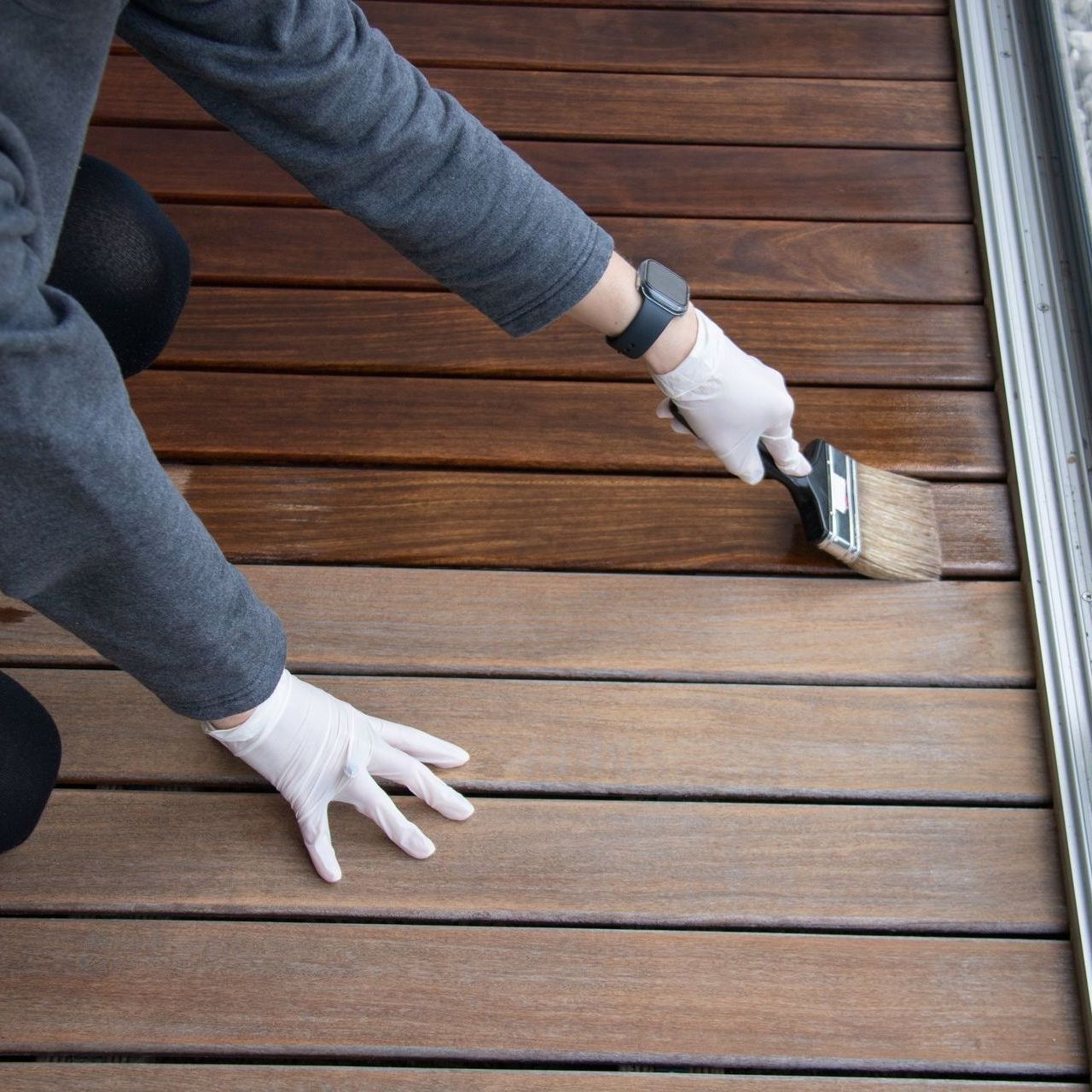 Deck Painting Outside the house