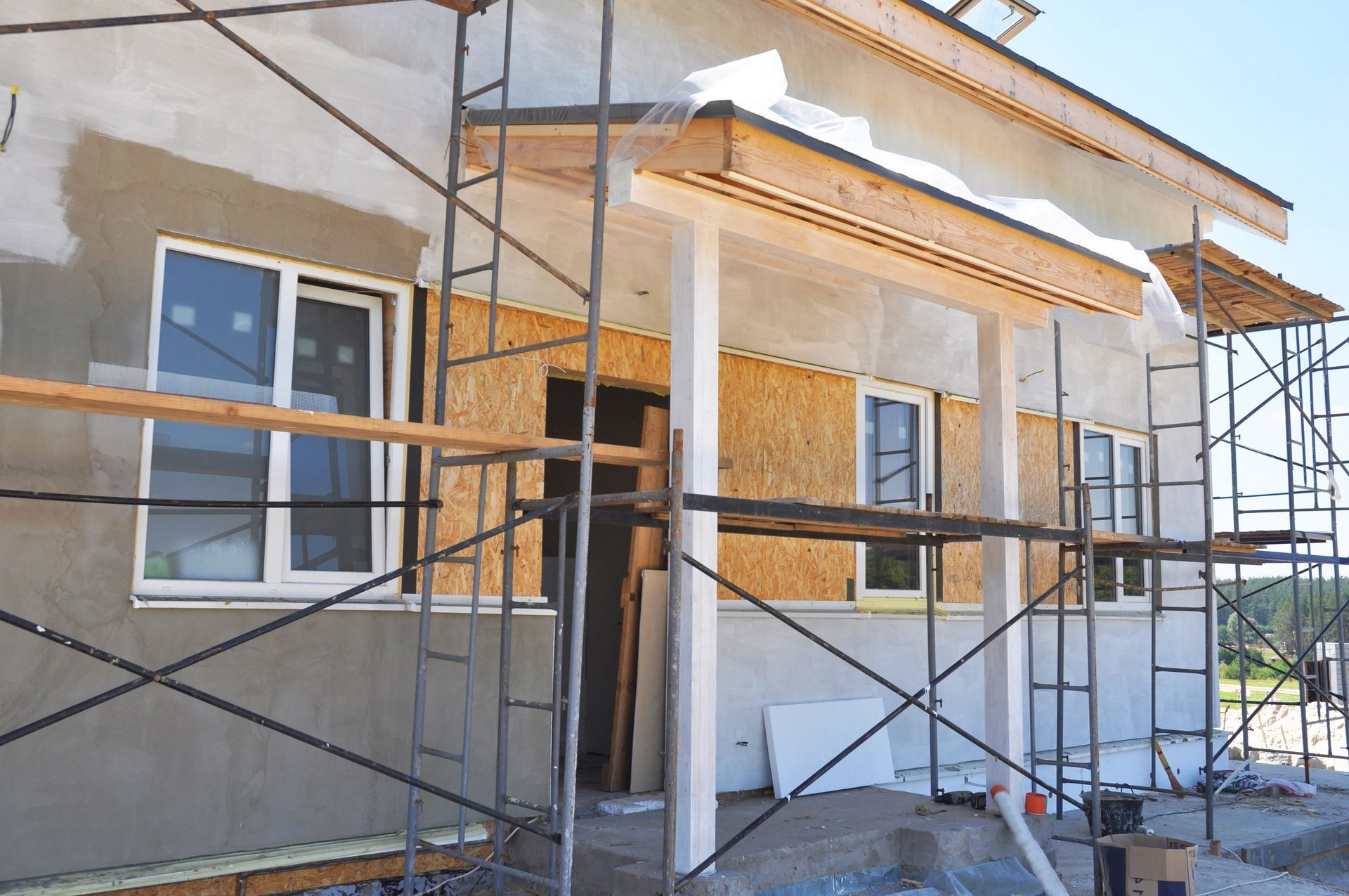 Preparation before the paint
