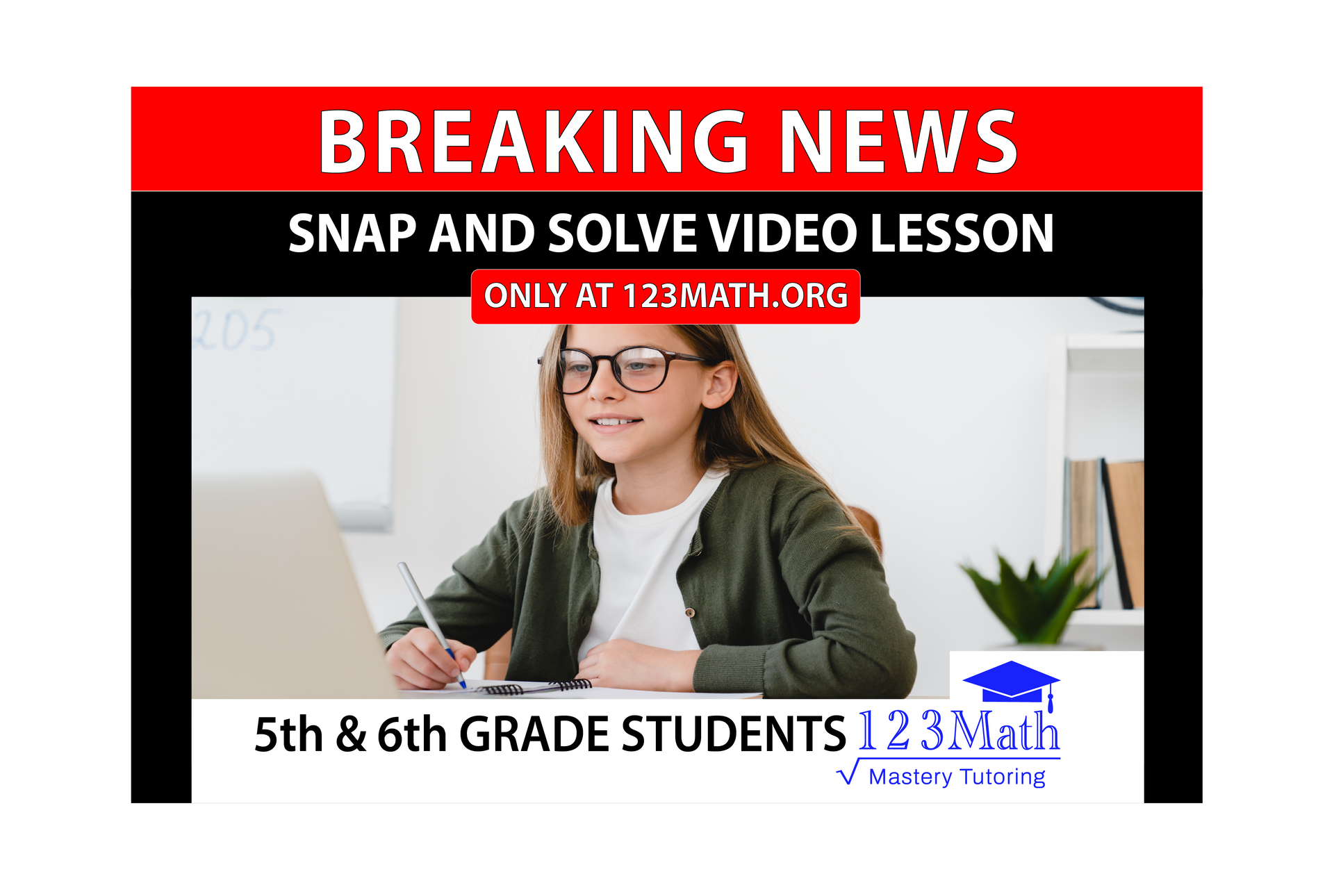 123Math Snap and Solve Video Feedback and Lesson
