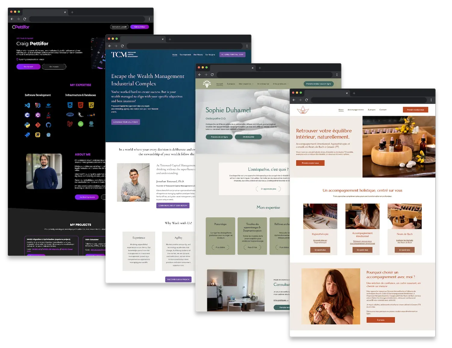 Site web sur mesure pour indépendants, petites entreprises et collectifs engagés