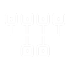 A white background with a grid of squares and letters on it.