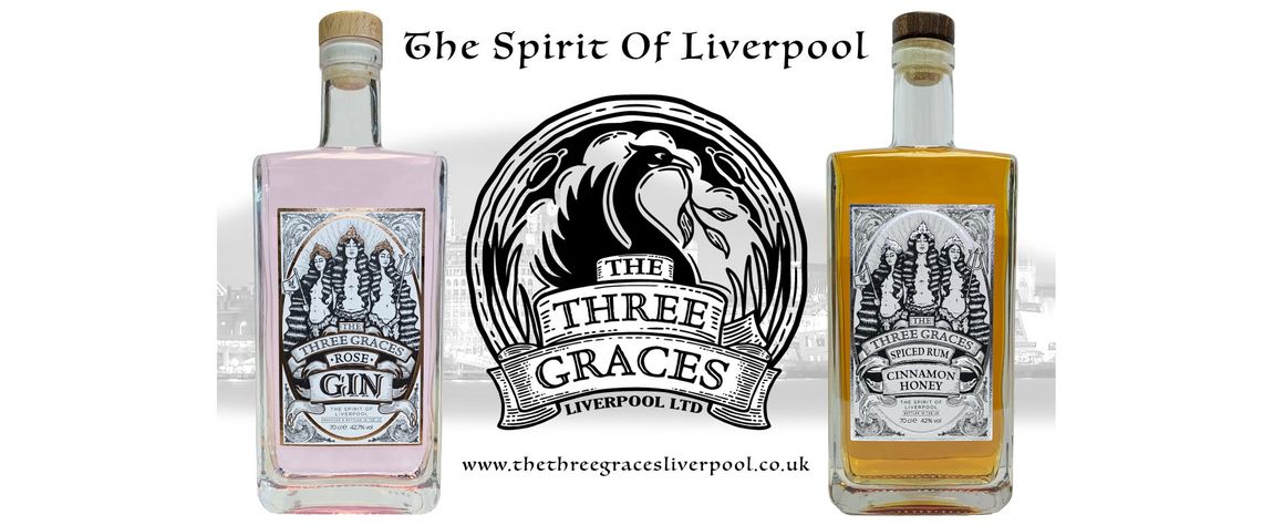The Three Graces Liverpool Ltd The Three Graces Rose Gin The Three Graces Spiced Rum