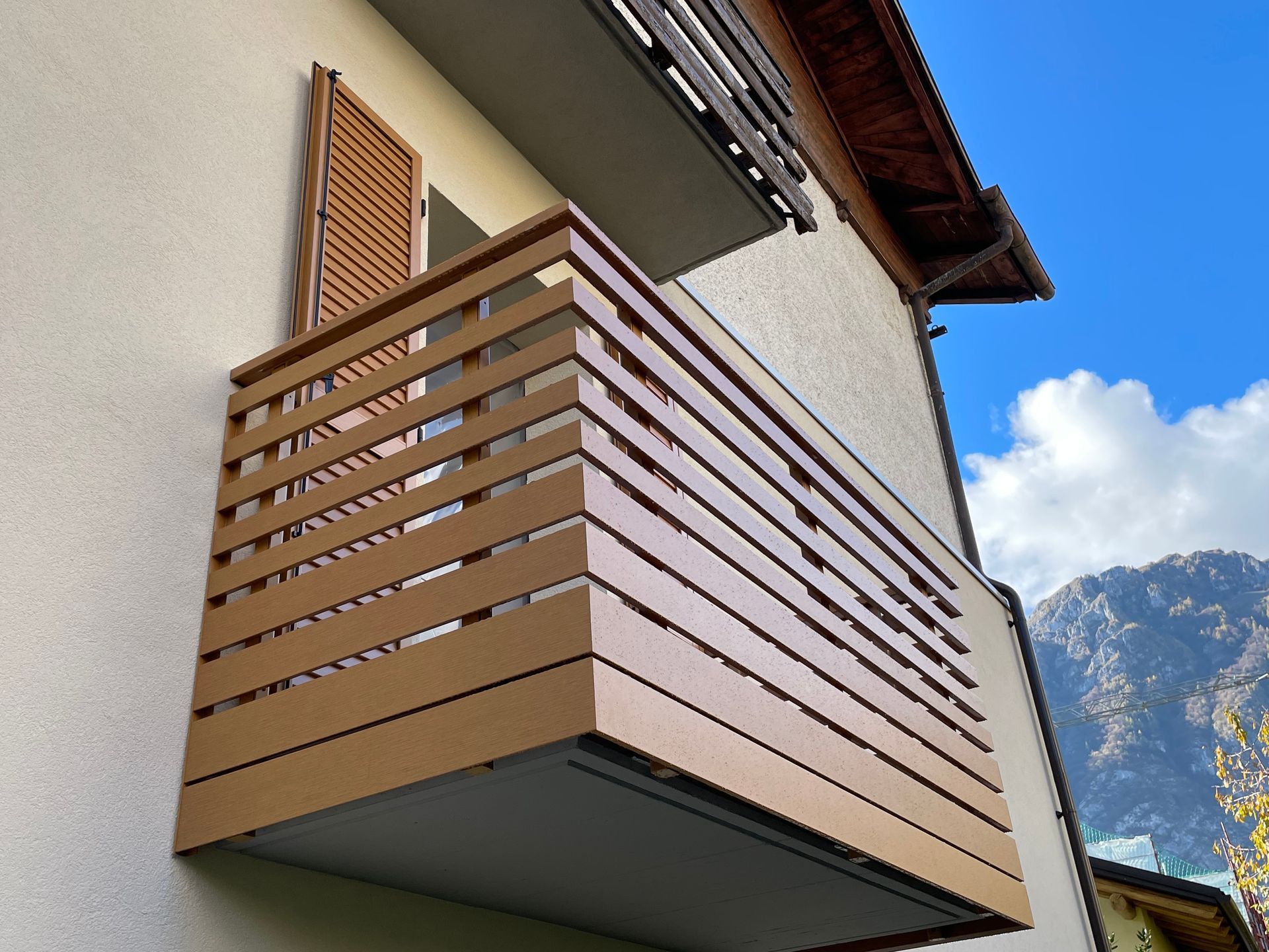 balconi in alluminio