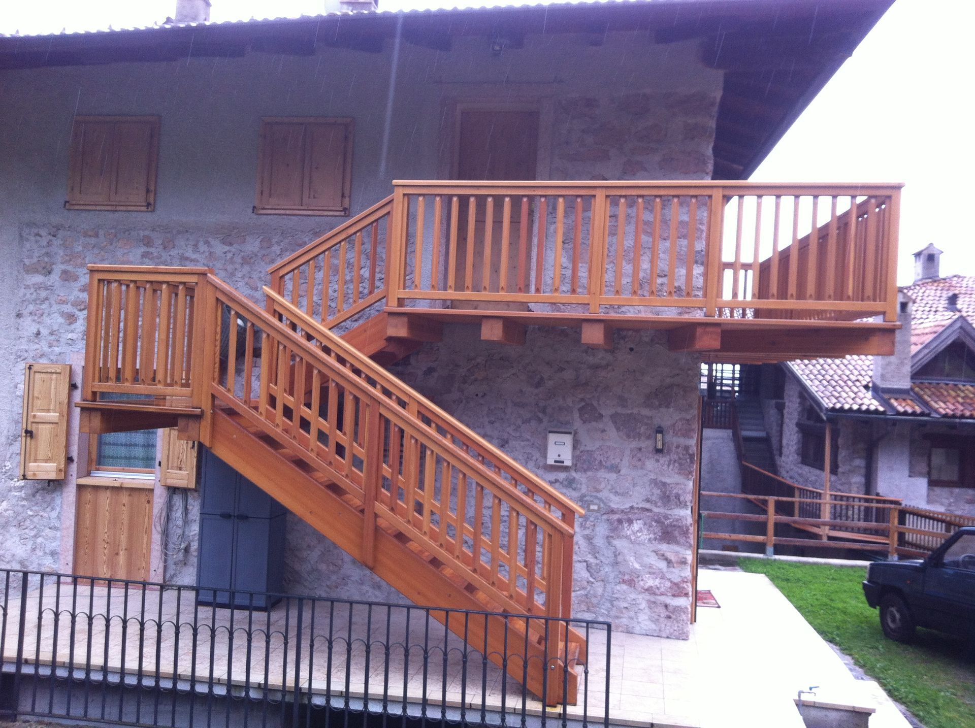 poggioli in alluminio