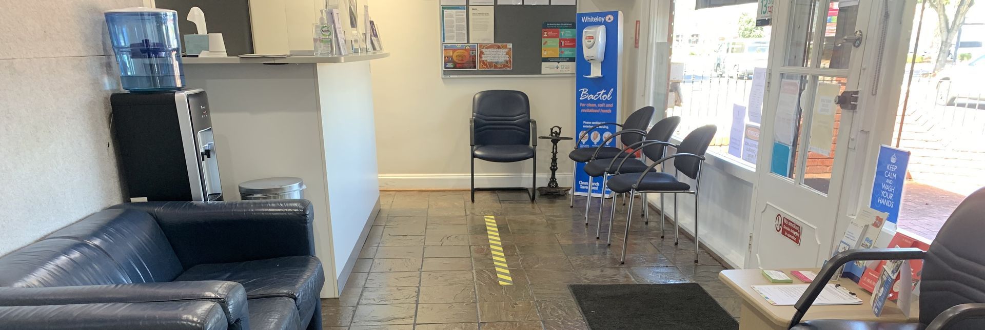 Tranmere Village Medical Centre
Reception & Waiting Area