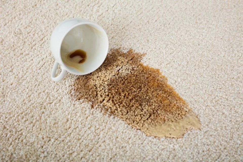 Coffee Spill On Carpet — Gilbert, AZ — All State Carpet & Tile Care