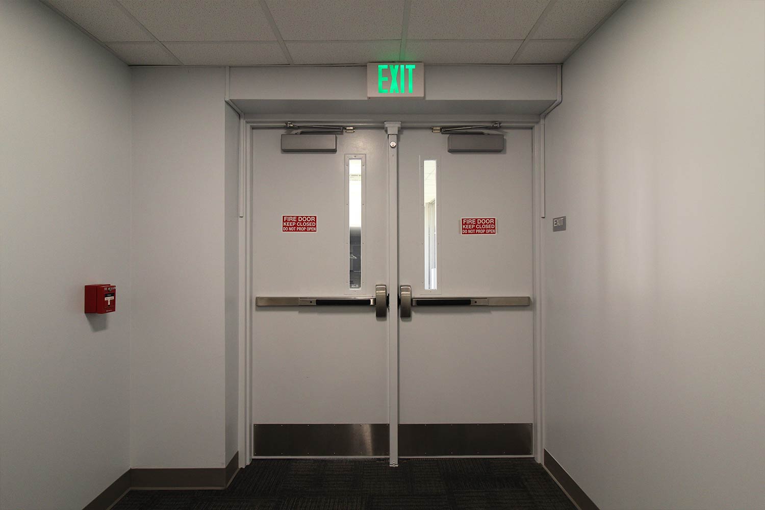 Brisson Hall Door  — Lehigh Valley, PA — Valley Builders LLC