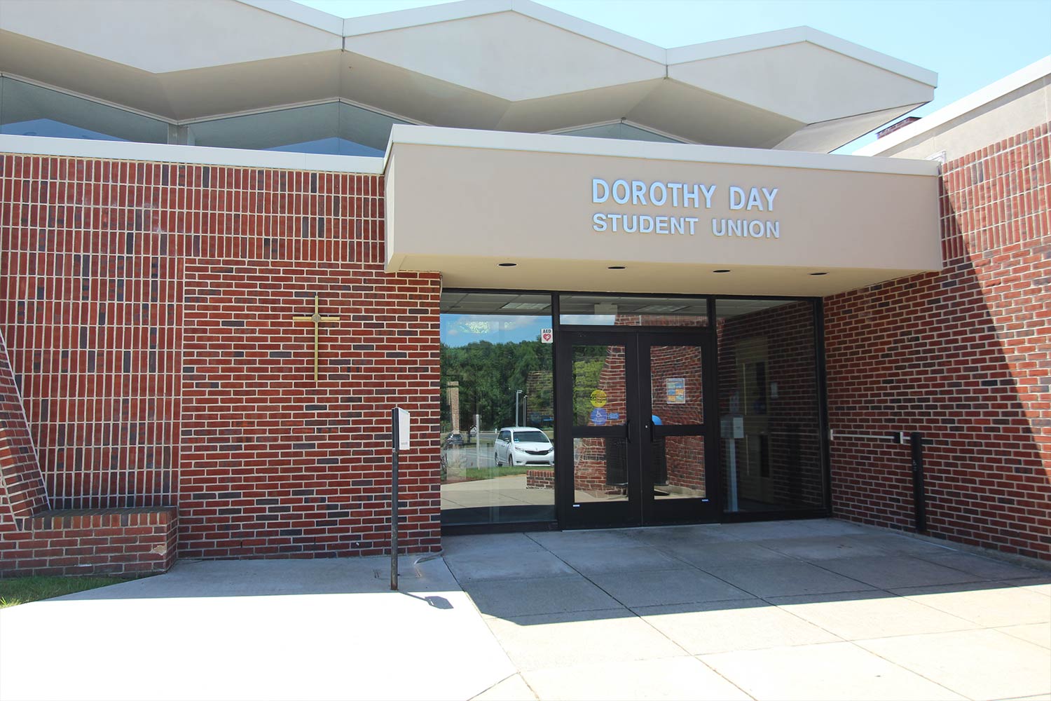 Dorothy Day Student Union Front Door — Lehigh Valley, PA — Valley Builders LLC