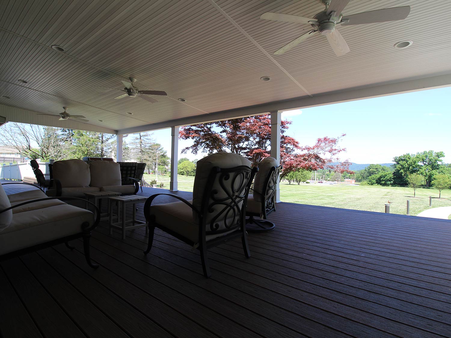 Nicely Designed Deck with View of the Lawn — Lehigh Valley, PA — Valley Builders LLC