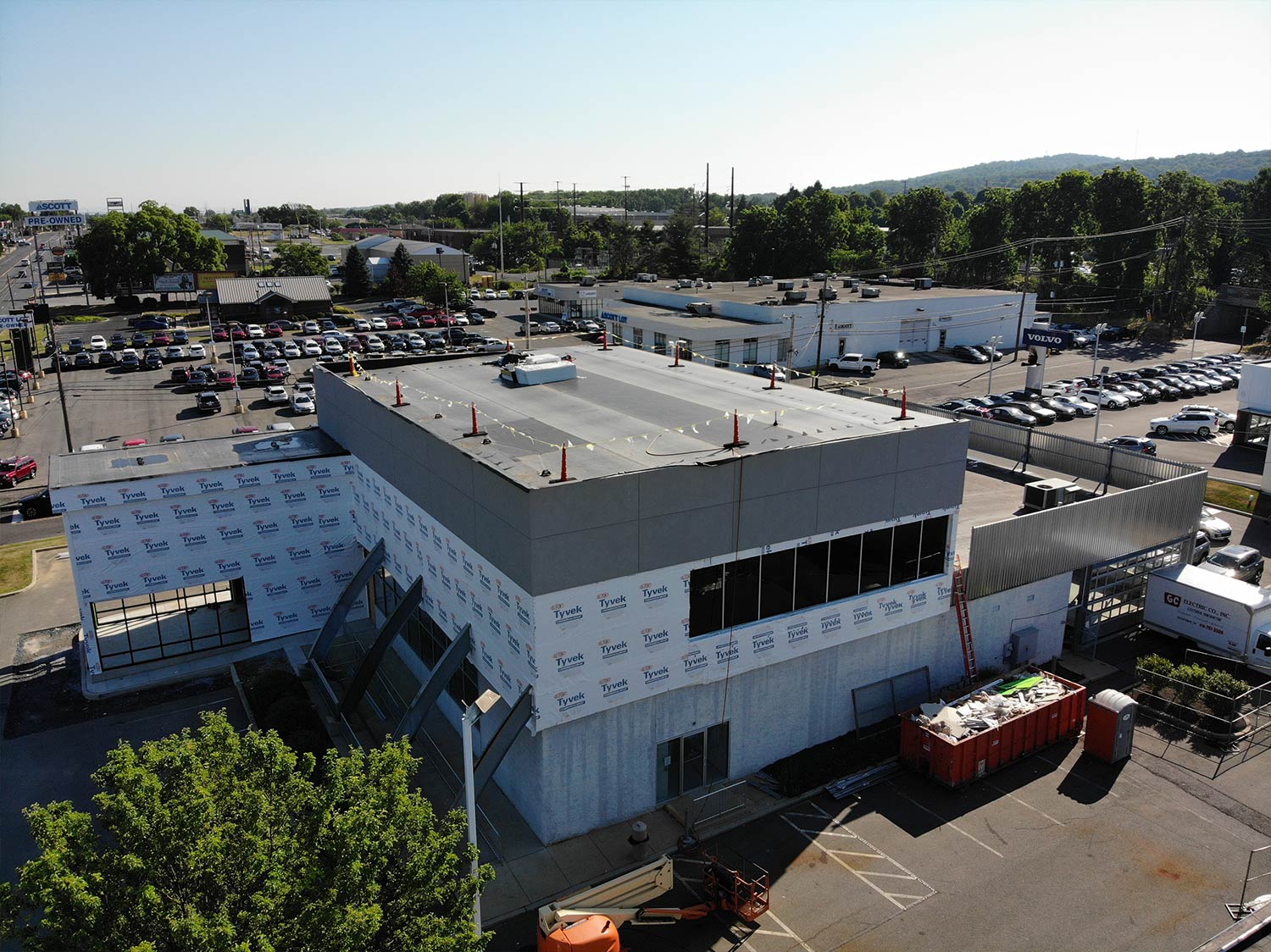 Aerial View of a Nice Building — Lehigh Valley, PA — Valley Builders LLC
