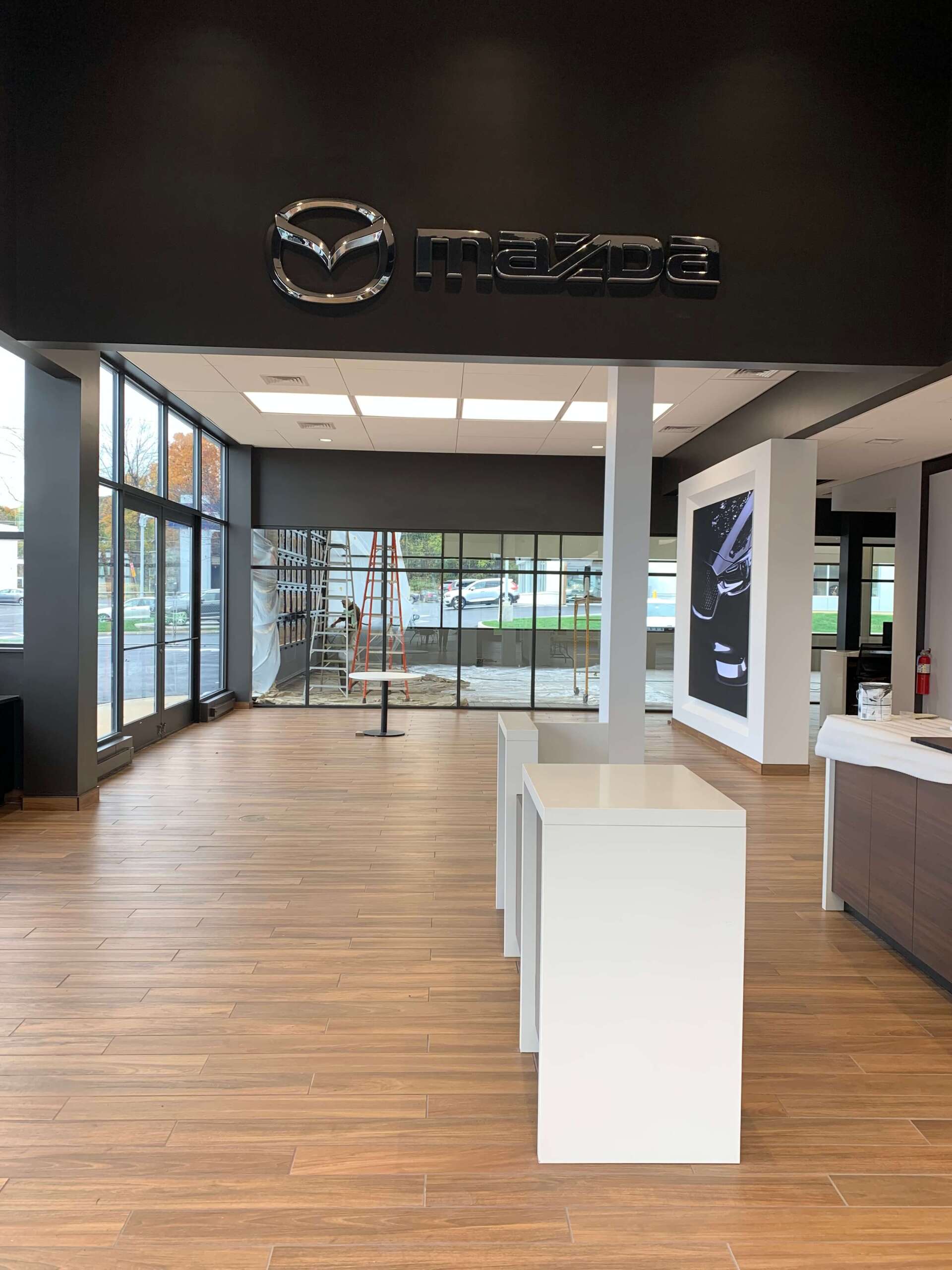Mazda Lobby — Emmaus, PA — Valley Builders LLC
