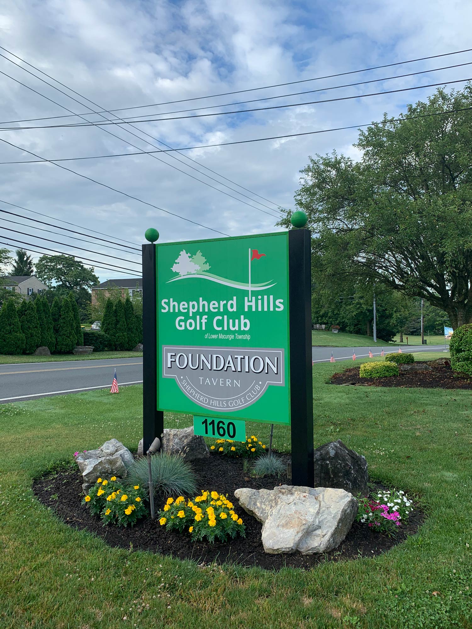 Shepherd Hills Golf Club Signage — Lehigh Valley, PA — Valley Builders LLC