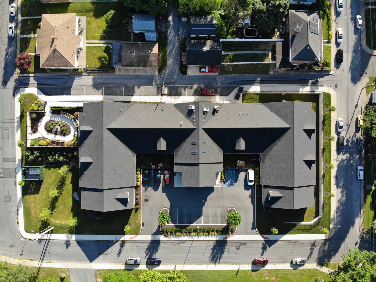 Aerial View of South Mountain Memory Care — Lehigh Valley, PA — Valley Builders LL