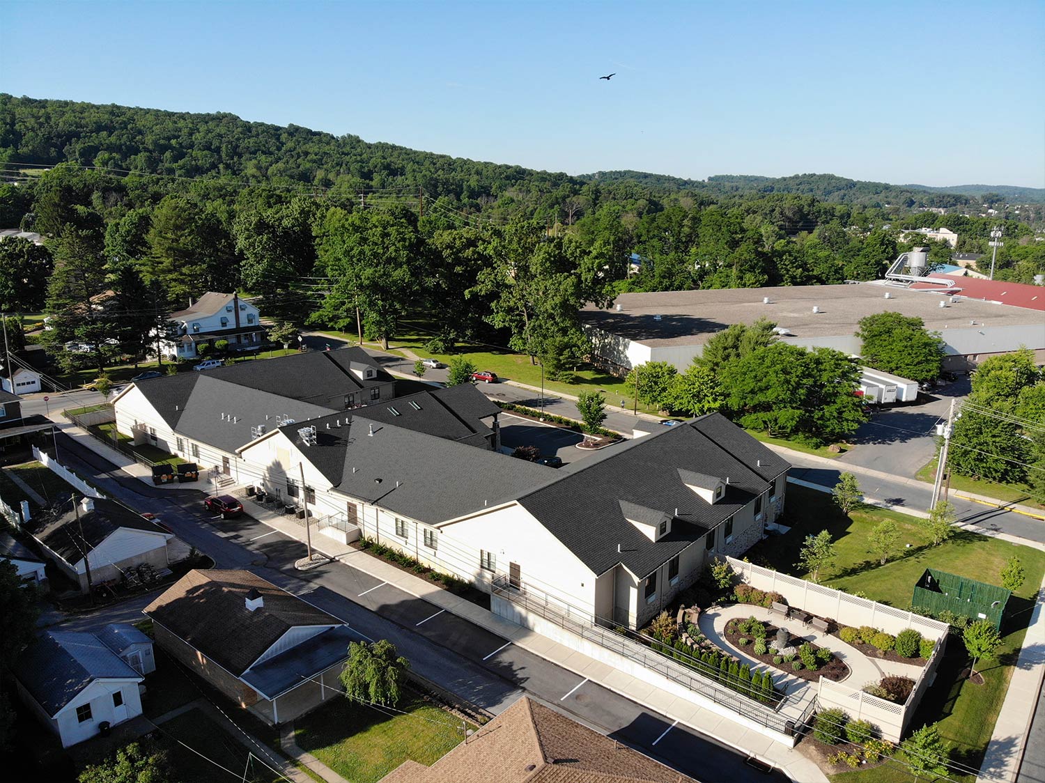 Beautiful Aerial View of South Mountain Memory Care — Lehigh Valley, PA — Valley Builders LLC