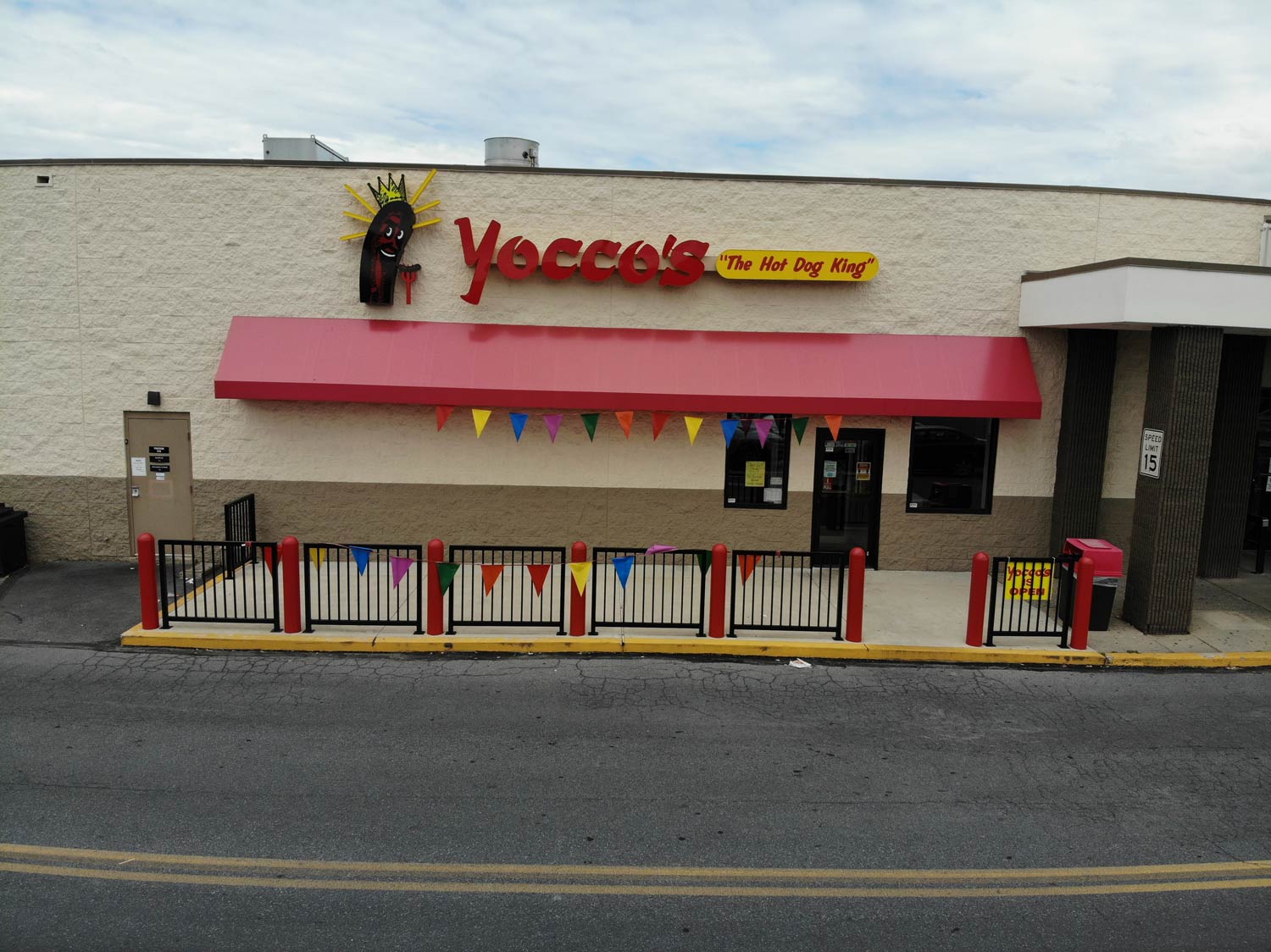 Yocco's Hot Dogs Store Front — Lehigh Valley, PA — Valley Builders LLC