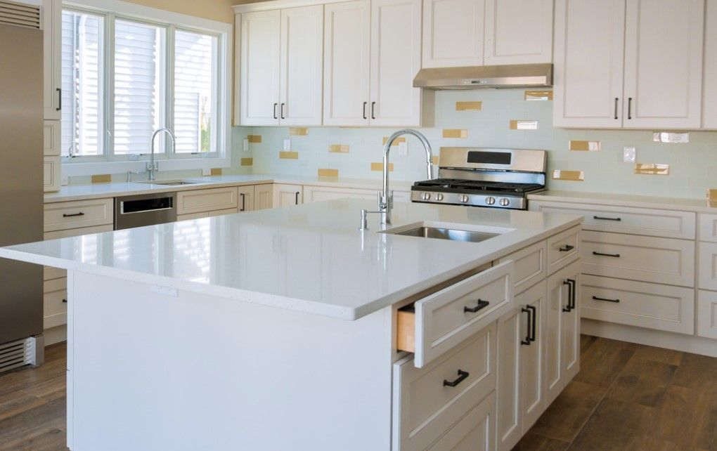 Derbyshire Tiling Specialists tiled kitchen in Derby