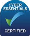 James Tudor Foundation | A cyber essentials certified logo with a green check mark on a blue background.