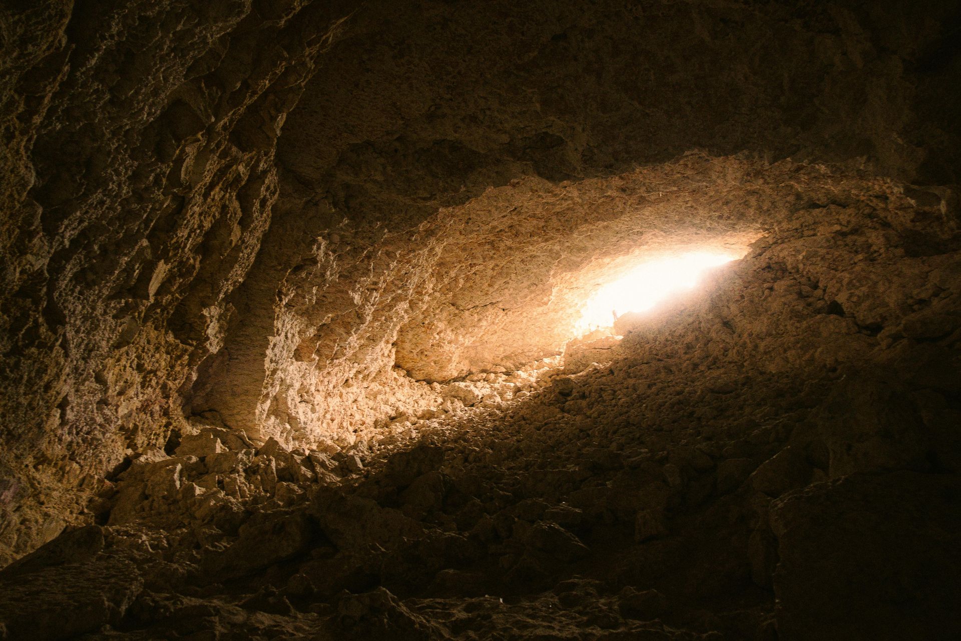 stone and empty tomb