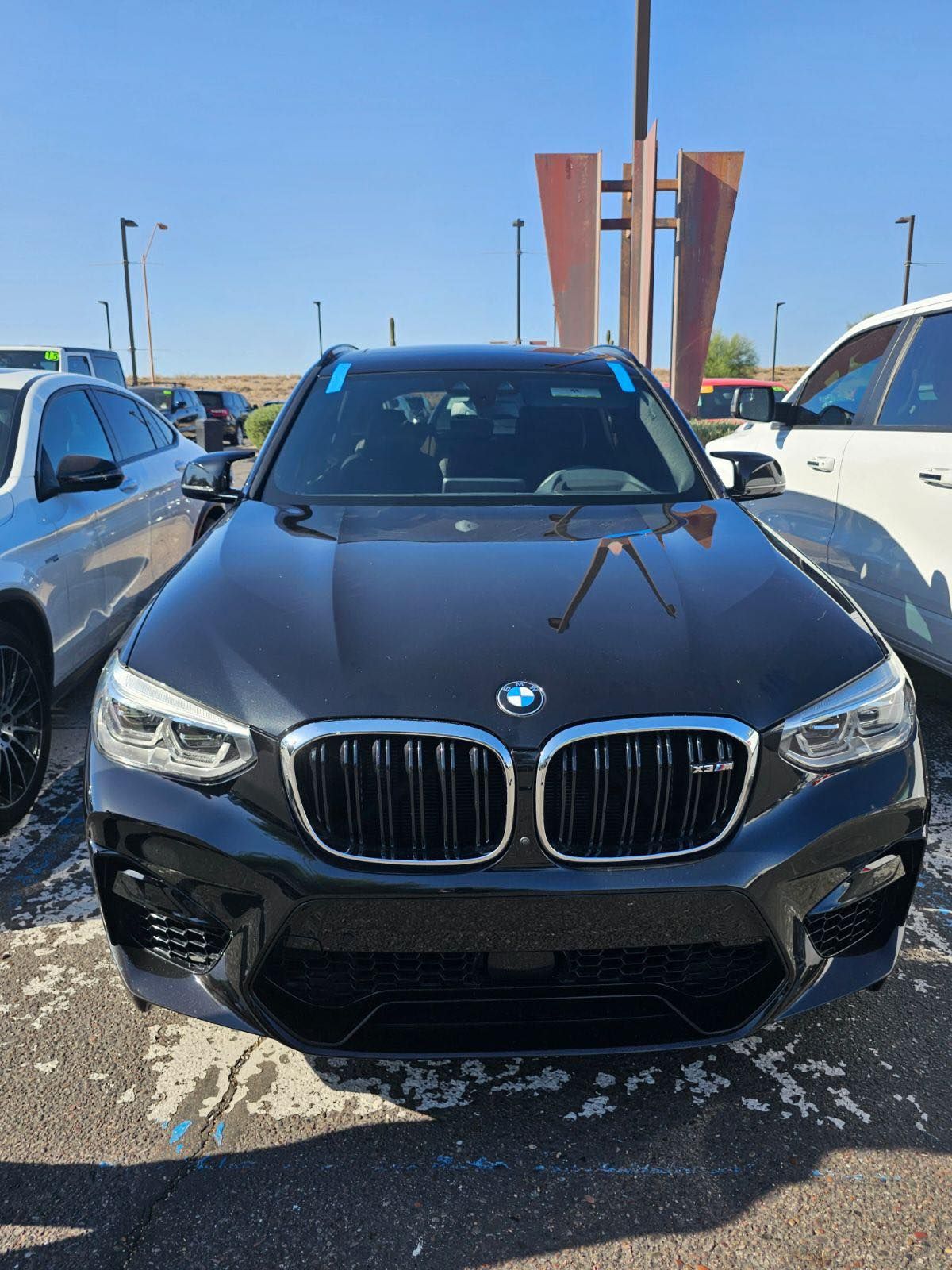 Mobile windshield replacement at a casino in Vegas