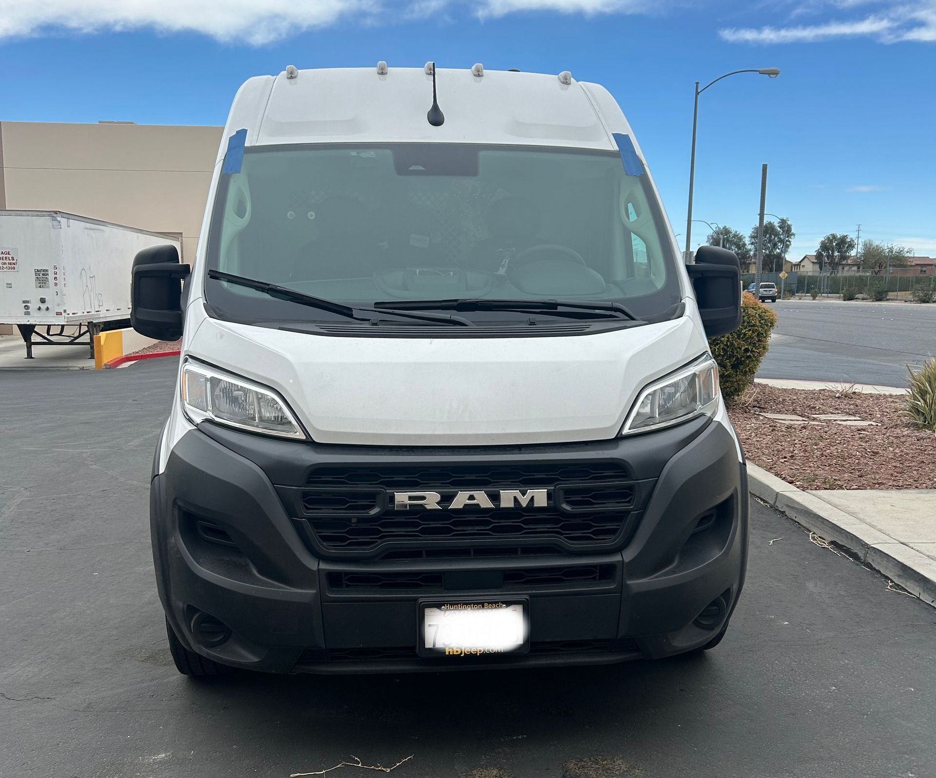 Delivery vehicle windshield repair near Las Vegas, NV
