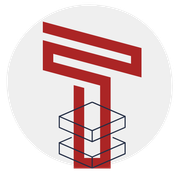 A red and white sign for timbo 's construction and concrete works.