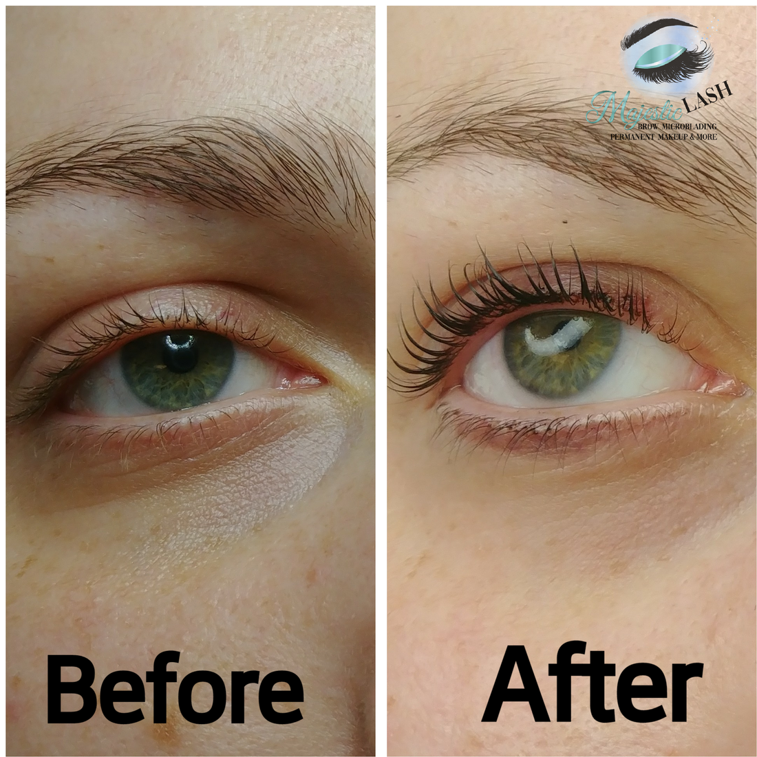 Before And After Availing Lash Lift