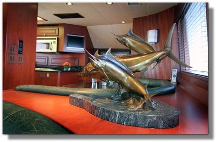 Pole Position boat interior